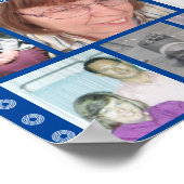 心に永遠に9枚の写真の追悼ポスター ポスター (角)