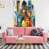 心に永遠に ペット キャンバス - ギャラリー品質 (インサイチュ (リビング))