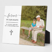 心に永遠に　愛する記憶　写真 フォトプラーク (側面)