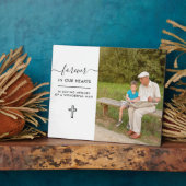 心に永遠に　愛する記憶　写真 フォトプラーク (側面)