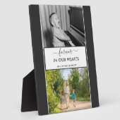 心に永遠に 2 写真 追悼 フォトプラーク (側面)