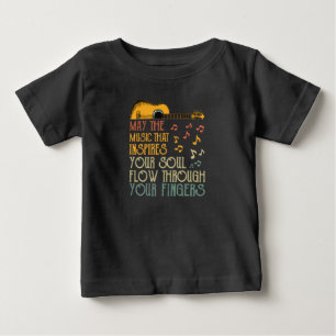 心に響くインスパイア音楽が ベビーTシャツ
