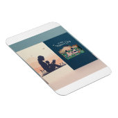 心のこもったつながり母と子 マグネット (右側)