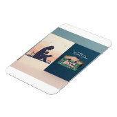 心のこもったつながり母と子 マグネット (左側)