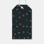 心のこもったつながり:言葉で一緒に。 ギフトタグ (裏面)