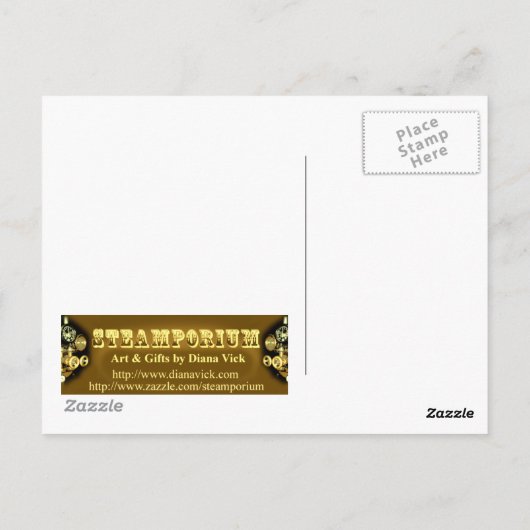 心のこもったはがき ポストカード (裏面)