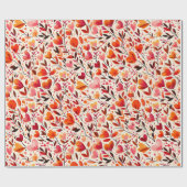 心のこもったエレガンス：ロマンス ラッピングペーパー (フラット)