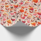 心のこもったエレガンス：ロマンス ラッピングペーパー (角)