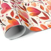 心のこもったエレガンス：ロマンス ラッピングペーパー (ロールコーナー)