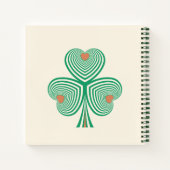 心のこもったクローバー ノートブック (裏面)