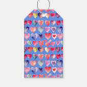 心のこもったバレンタイン ギフトタグ (正面)