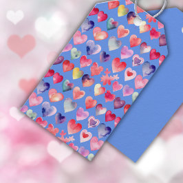 心のこもったバレンタイン ギフトタグ