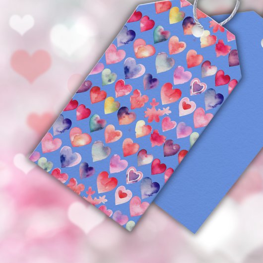 心のこもったバレンタイン ギフトタグ