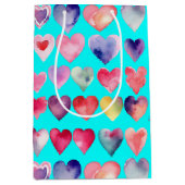 心のこもったバレンタイン ミディアムペーパーバッグ (正面)