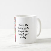 心のこもったビール：愛と心地よいのカップ コーヒーマグカップ (正面右)