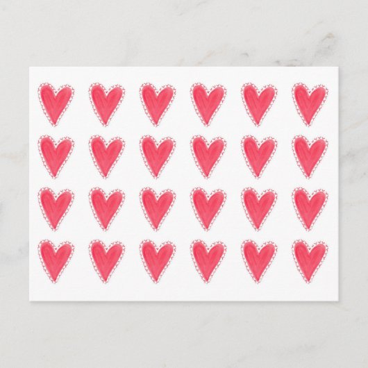 心のこもったポストカード ポストカード (正面)