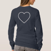 心のこもったユーモア Tシャツ (裏面)