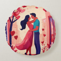 心のこもった心地よい：バレンタインデーの装飾用クッション