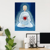 『心のこもった悟り』 ポスター (ホームオフィス)