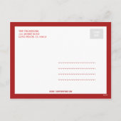 心のこもった愛バレンタインデーのポストカード シーズンポストカード (裏面)