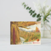 心のこもった感謝挨拶はがき シーズンポストカード (スタンド正面)