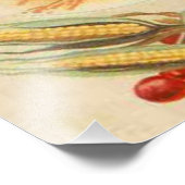 心のこもった感謝祭グリーティングヴィンテージ写真プリント フォトプリント (角)