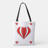 心のこもった折り紙 トートバッグ (裏面)