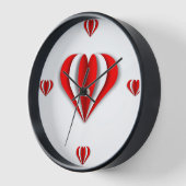 心のこもった折り紙 壁時計 (傾斜)