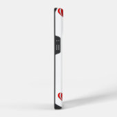 心のこもった折り紙 iPhoneケース (右側面)