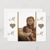 心のこもった母のデイカード – お母さんにぴったりの! ポストカード (正面/裏面)