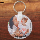 心のこもった母の愛の枠 キーホルダー (正面)