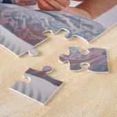 心のこもった母の愛の枠 ジグソーパズル (側面)