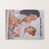 心のこもった母の愛の枠 ジグソーパズル (横)