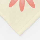 心のこもった母の日の文字体裁 フリースブランケット (角)