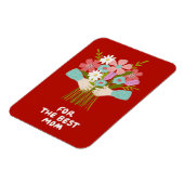 心のこもった母の日 マグネット (左側)