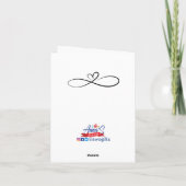 心のこもった父の日記表を増やす カード (裏面)