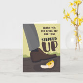 心のこもった父の日記表を増やす カード (黄色い花)