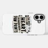 心のこもった犬の道 Case-Mate iPhoneケース (裏面 (横))