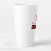 心のこもった瞑想 カフェラテマグ (正面)