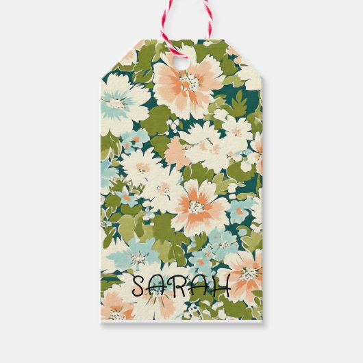 心のこもった瞬間ギフトカード ギフトタグ (正面)