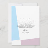 心のこもった結婚写真のサンキューカード サンキューカード (裏面)