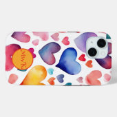 心のこもった調和携帯電話ケース Case-Mate iPhoneケース (裏面 (横))