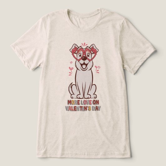 心のこもった調和 トライブレンドTシャツ (デザイン正面)
