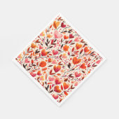 心のこもった開花 スタンダードランチョンナプキン (角)