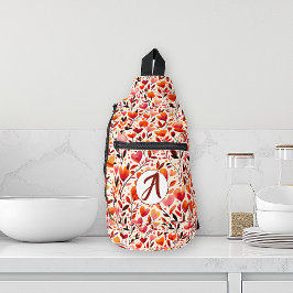 心のこもった開花 スリングバッグ