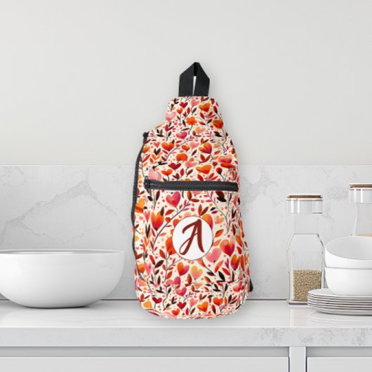 心のこもった開花 スリングバッグ