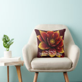 心のこもった開花:パーソナライズされたパズル驚き クッション (椅子)