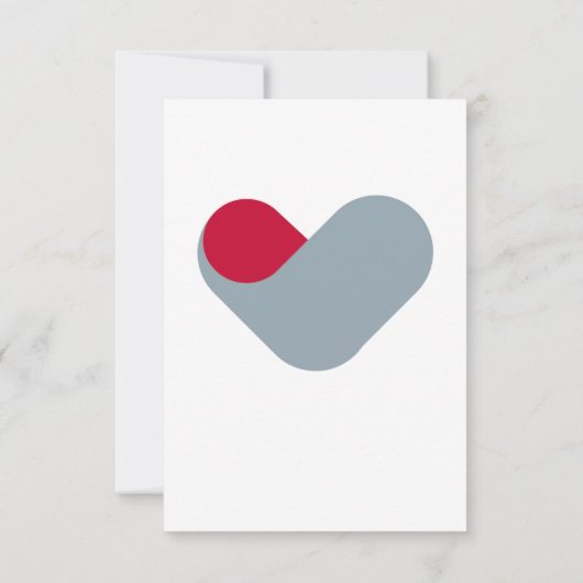 心のこもったRSVP 出欠カード (裏面)