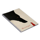 心のないオオカミと小さな赤い乗馬フード ノートブック (右側)