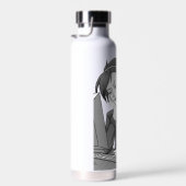 心のない仕事 ウォーターボトル (右面)